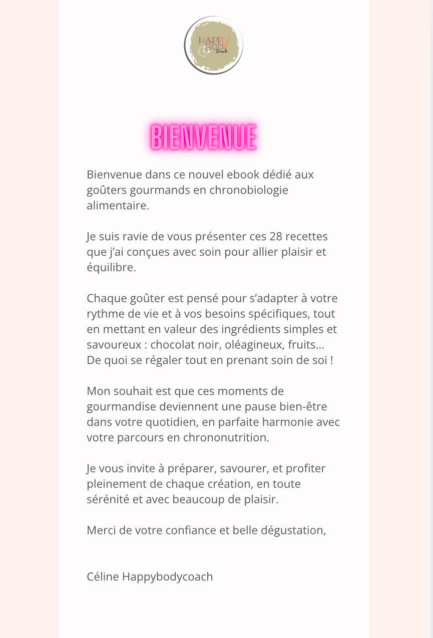 Ebook 28 Goûters gourmand chrono Automne hiver