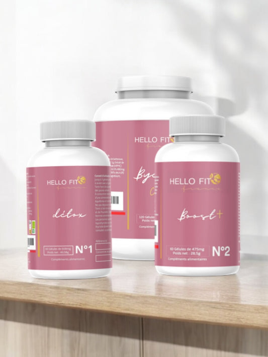 Pack Départ Minceur : Detox, Boost & Bye Bye Cellulite