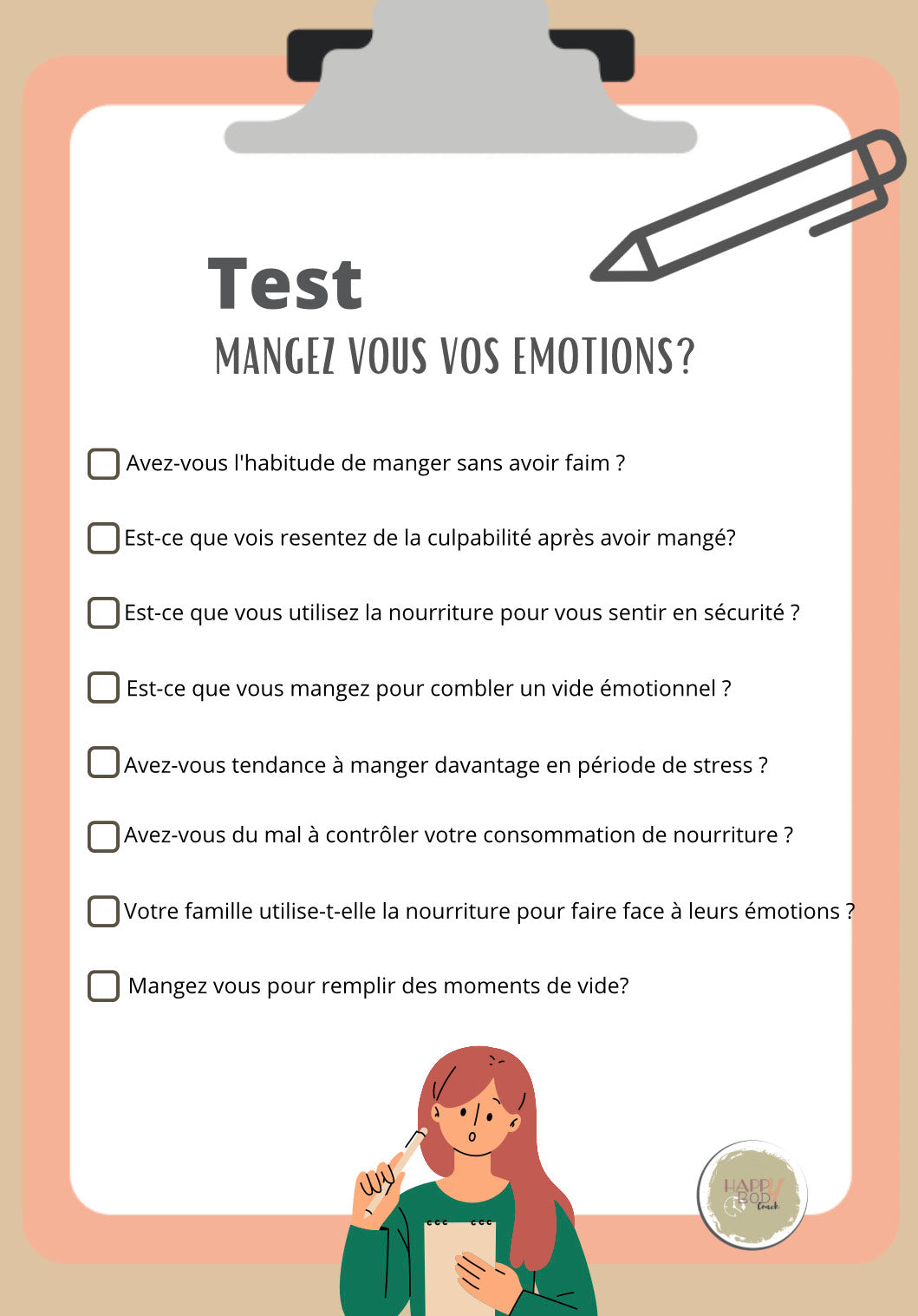 Ebook La fin de la faim emotionelle, je mange mes émotions!