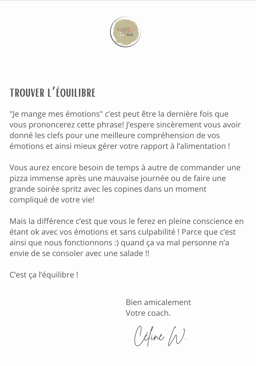 Ebook La fin de la faim emotionelle, je mange mes émotions!