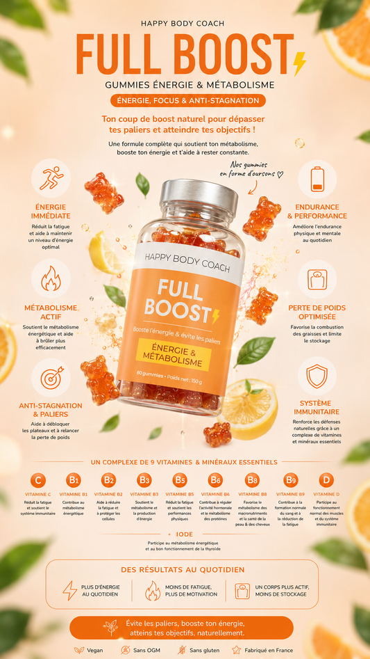 FULL BOOST| Gummies Multivitamines
