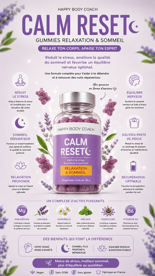 CALM RESET | Gummies Magnésium