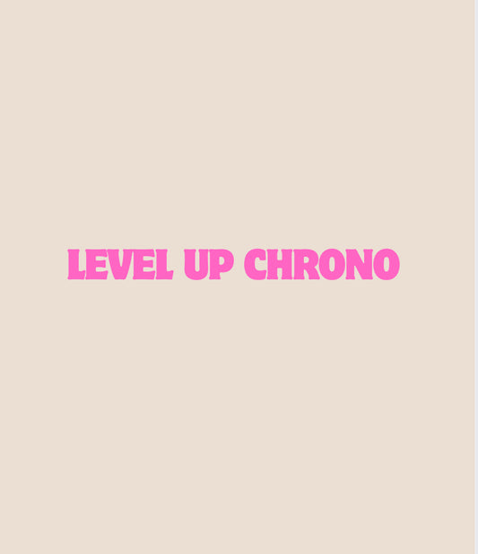 Level up Chrono - Le coaching