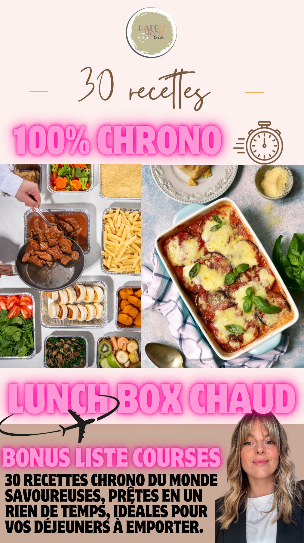 Ebook - Un mois de Lunch Box Chrono (déjeuner)