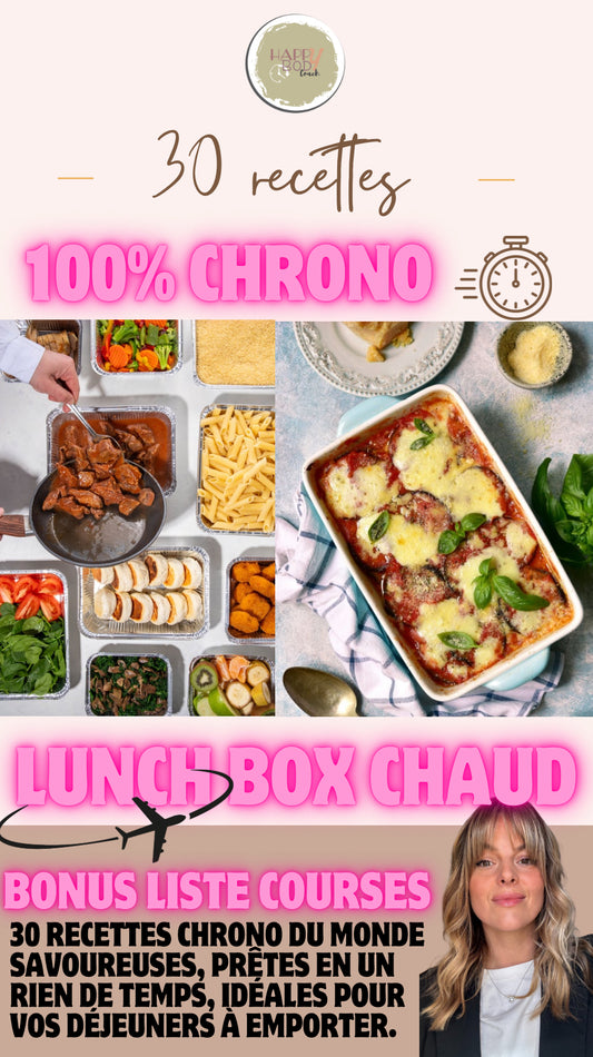 Ebook - Un mois de Lunch Box Chrono (déjeuner)