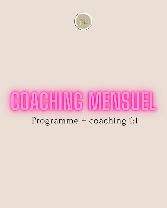 Coaching + programme Happybodycoach (1 mois)
