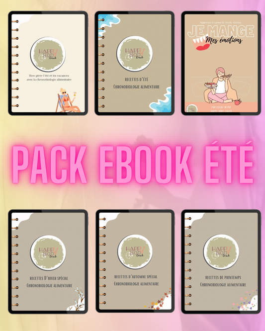 Pack ebook recettes et guide de l'été