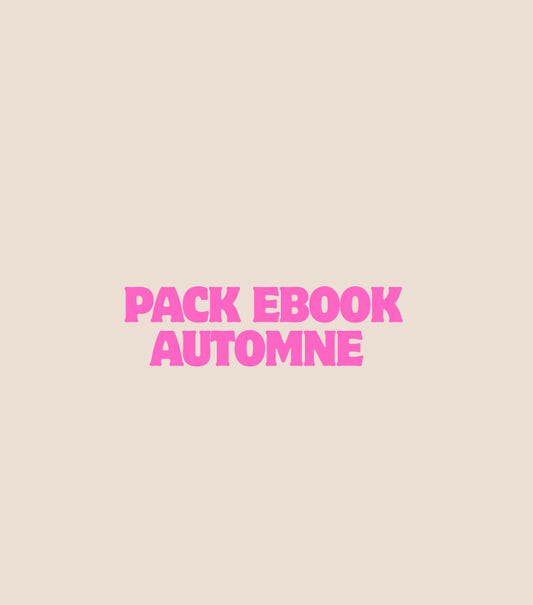 Pack ebook "automne" 8 ebooks