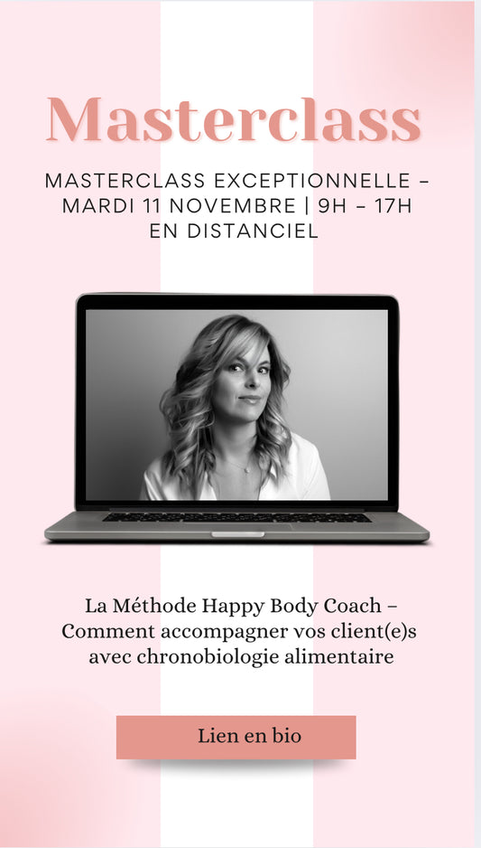 Masterclass - Méthode Happy body coach