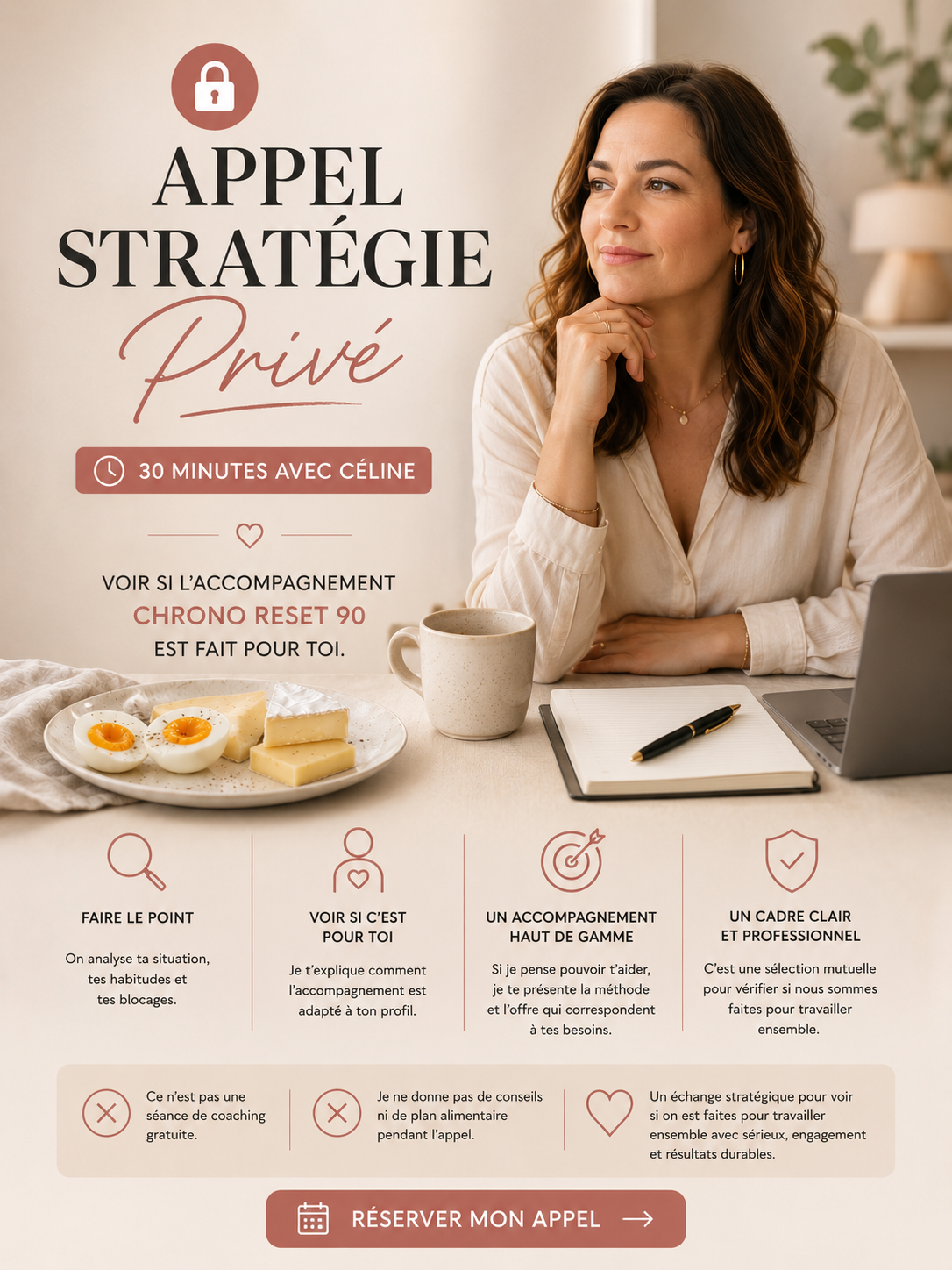 🔒 Appel Stratégie Privé — 30 min avec Céline