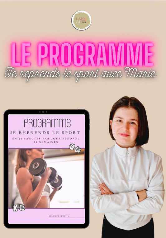 Programme "Je reprend le sport" avec Marie prepaphy