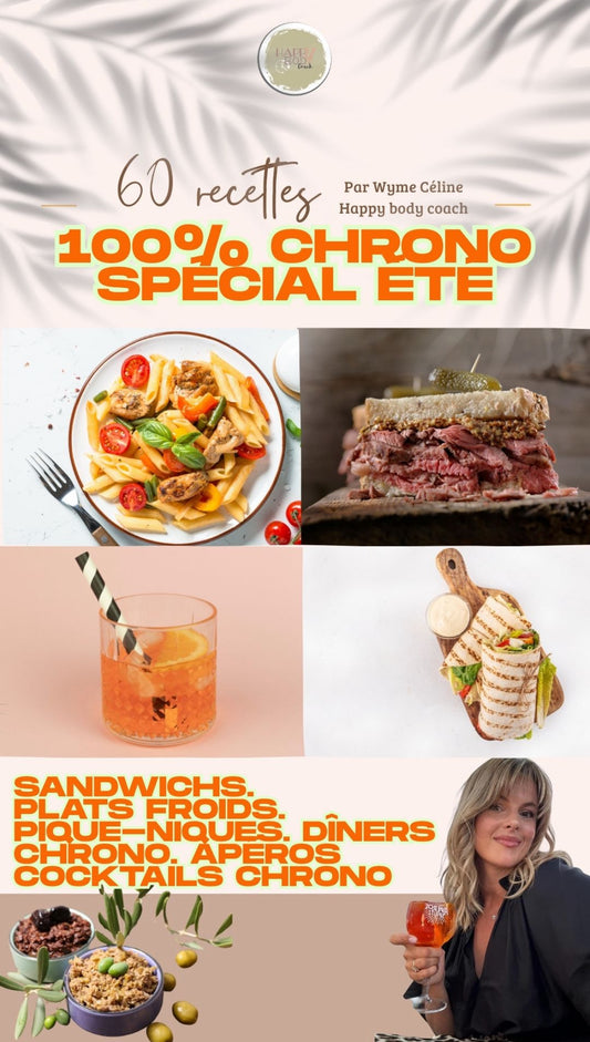 Ebook - 60 Recettes 100% Chrono – Spécial été Nouveauté 2025