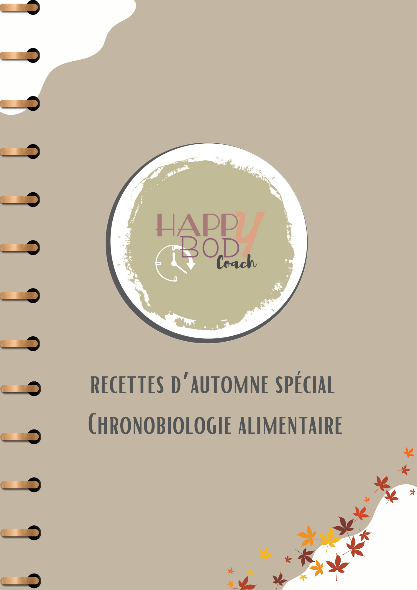 EBOOK Recettes d'automne spécial Chronobiologie alimentaire